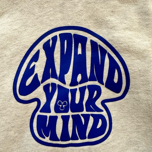 TNA cozy boyfriend hoodie in heather cloud white - Picture 3 of 9